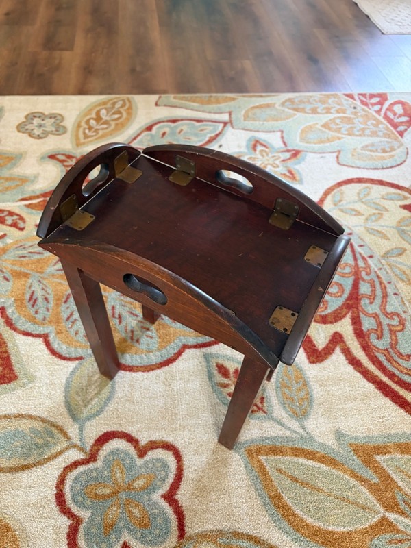 Vintage MCM Butler's Tray Coffee Table gallery