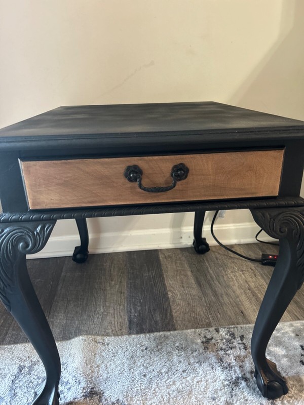 1800s Mahogany Ethan Allen Side Table