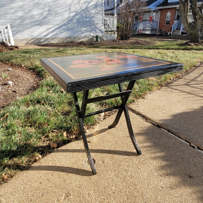 Vintage Bridge Table by Bridge Tables & Novelties, Inc. Lowell, Mass. gallery