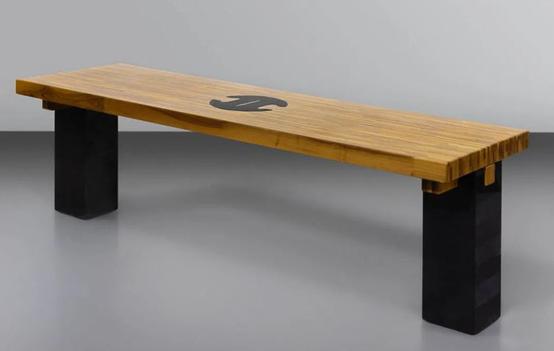 Gio Pomodoro: Large Sun Table, c. 1979, Piarotto, Italy
