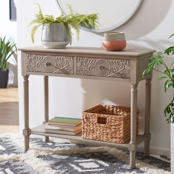 Safavieh JOSIE 2 DRAWER CONSOLE TABLE, Reduced Price 2172753566 CNS5708B gallery