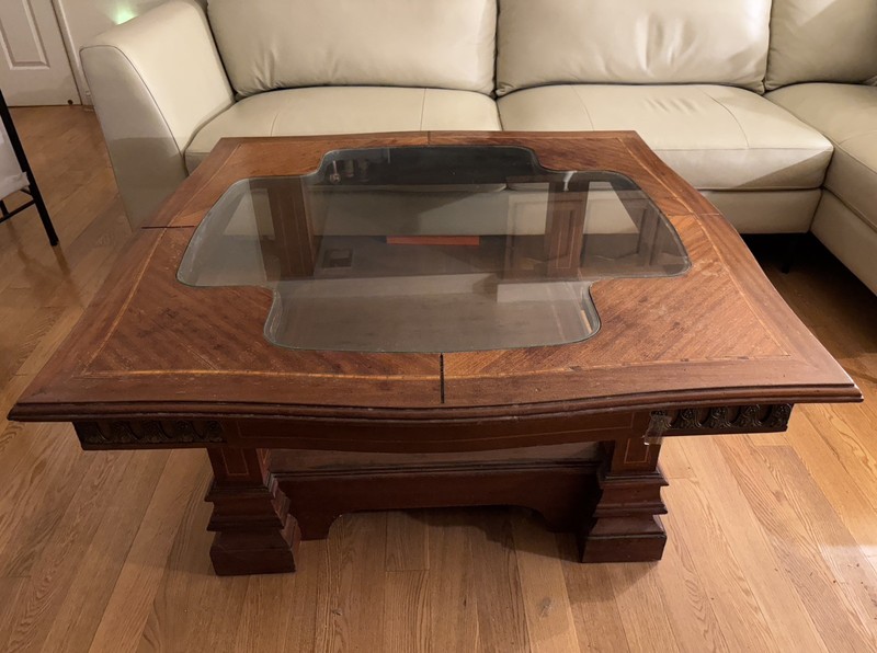 Vintage Solid Wood Coffee Table gallery