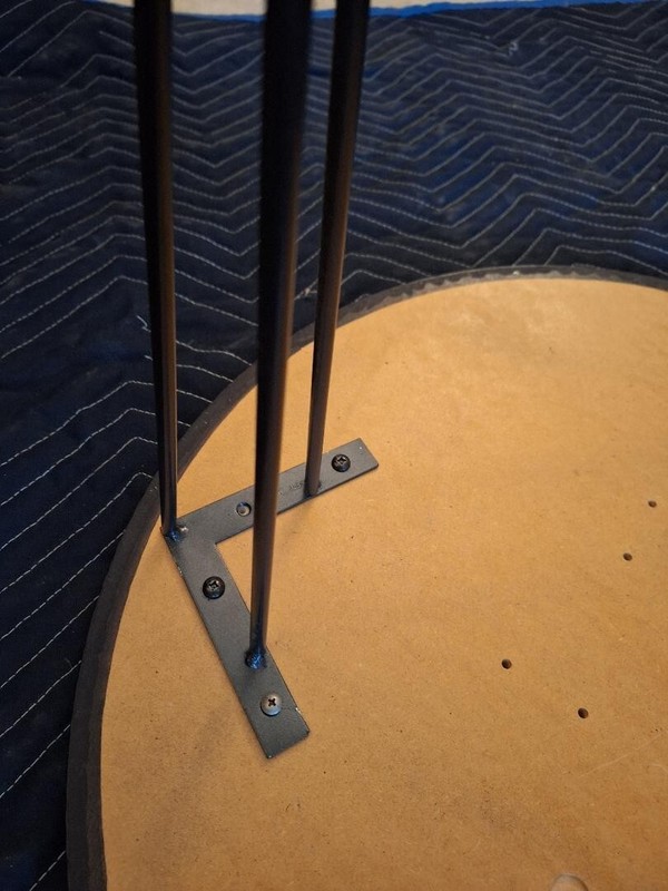 Wassily Kandinsky "Squares with Concentric Circles" Vintage Side Table C. 1980 gallery