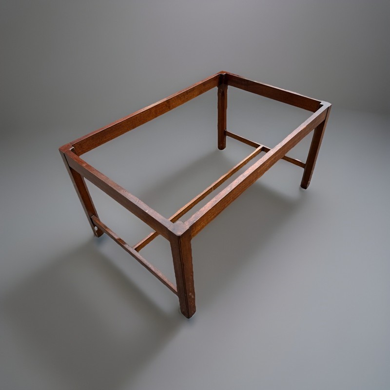 Antique Mahogany Butler’s Tray & Table Stand, Early 20th Century gallery