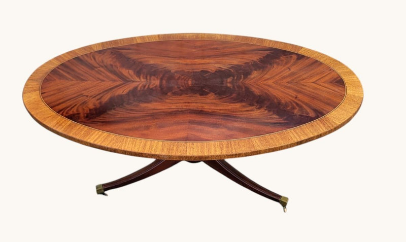 Regency Style mahogany coffee table