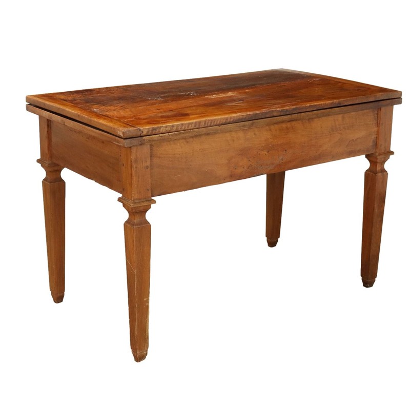 Antique Directoire Table Walnut France XVIII Century gallery