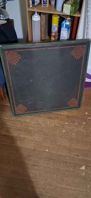Vintage Samson (Samsonite) Table 1930’s Shwayder Bros Detroit MI Nice Geometric