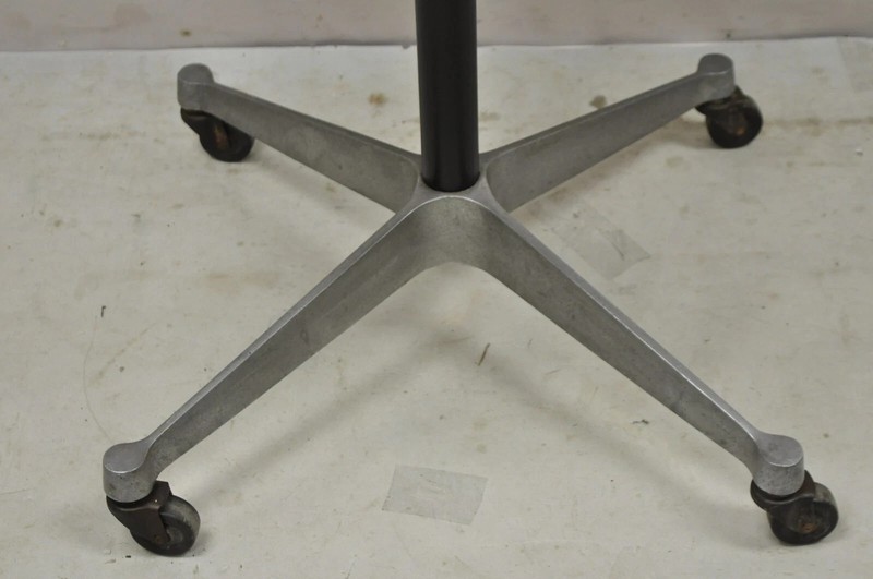 Vintage Herman Miller Eames Mid Century Modern Rolling Contract Base Side Table gallery