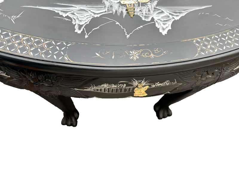 67104 Oriental Figural Coffee Table Stand gallery