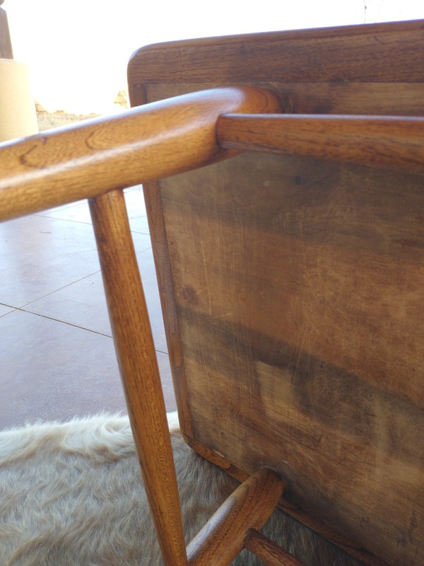Vintage MCM Lane Acclaim Coffee Table Walnut / Ash; 1964; Andre Bus; refinished gallery