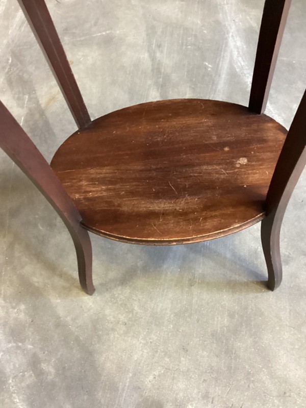 Antique Grand Rapids Imperial Side Table Painted No Metal Trim For Restore gallery