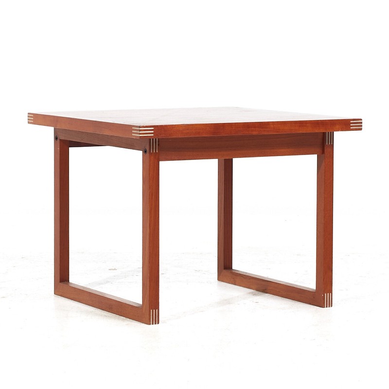 Rud Thygesen for Heltborg Møbler Mid Century Danish Teak Side Tables - Pair gallery