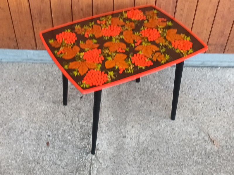 50s Vintage Kidney Table Coffee Table Rockabilly Retro 50s gallery