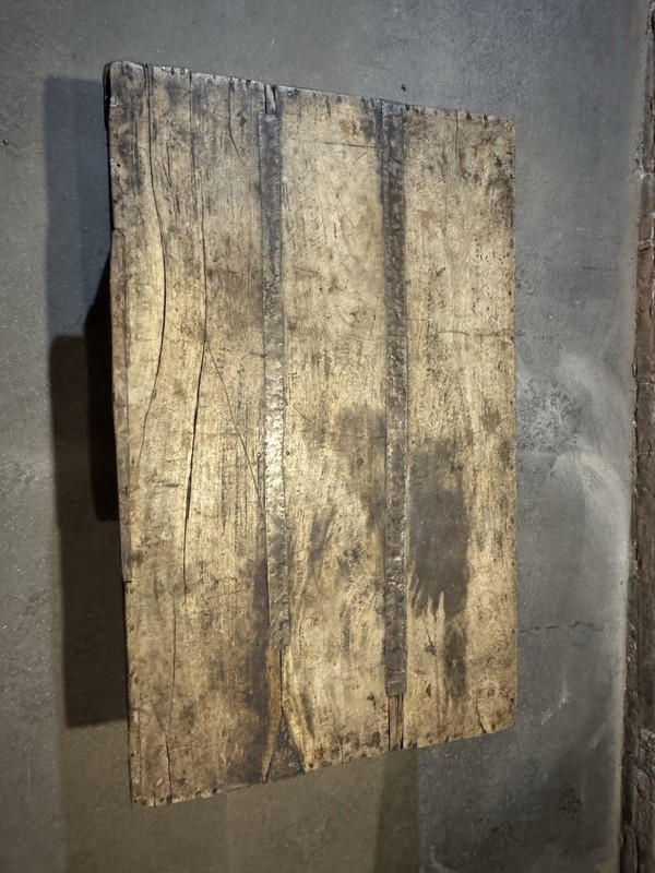 Antique Primitive Farm Table / Industrial Workbench – Circa 1900 gallery