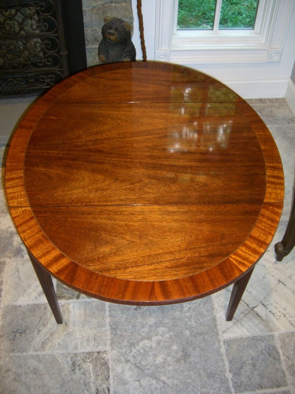 Council Craftsman Inlaid Mahogany George III Federal, Hepplewhite,Pembroke Table gallery