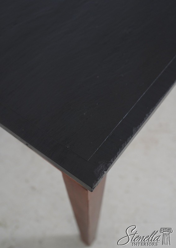 L71702: Modern Design Cherry Slate Top Dining Table gallery