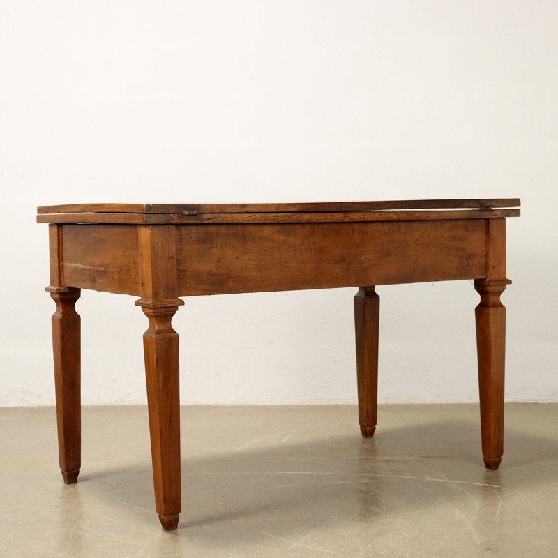 Antique Directoire Table Walnut France XVIII Century gallery