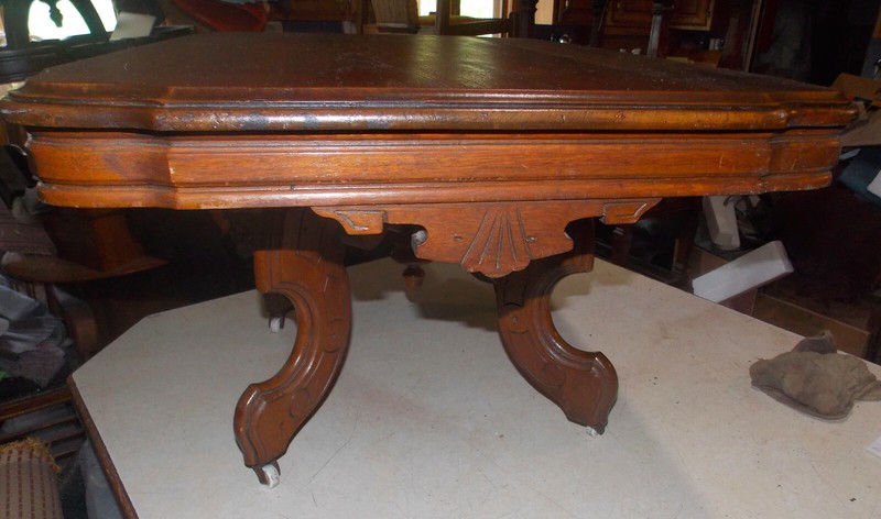 Solid Walnut Eastlake Coffee Table (CT125) gallery