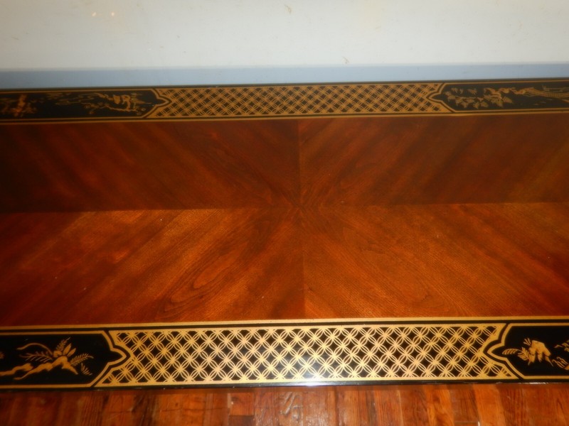 Vintage Et Cetera Drexel Chinoiserie Style Sofa Hall Console Table etcetera gallery