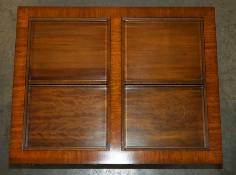 EXHIBITION QUALITY MAITLAND SMITH DISPLAY CASE TOP REGENCY COFFEE COCKTAIL TABLE gallery
