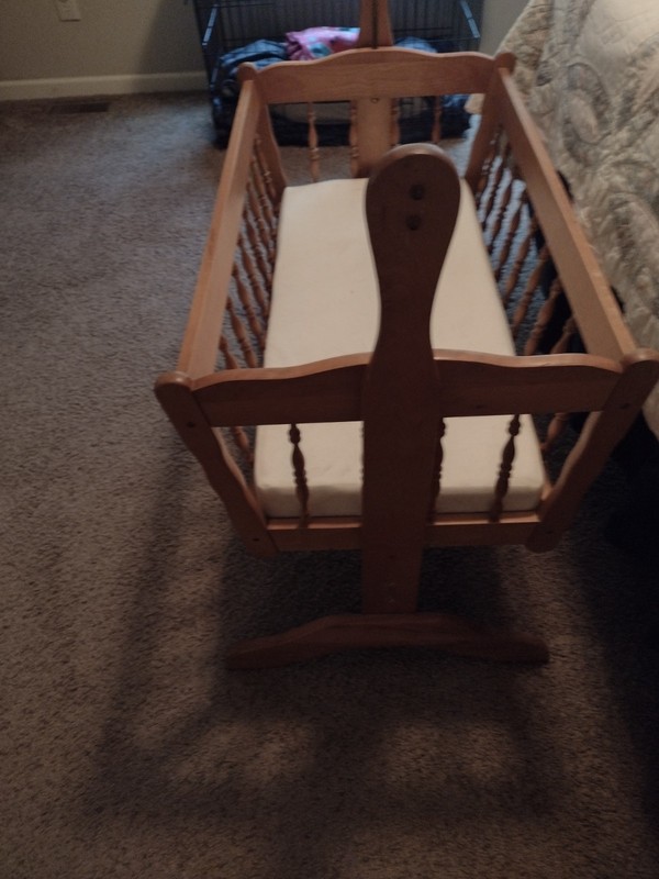 1960's Solid Maple Cradle gallery