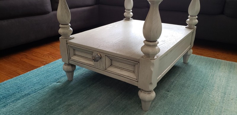 Coffee table or End Table Solid Oak professionally Restored gallery