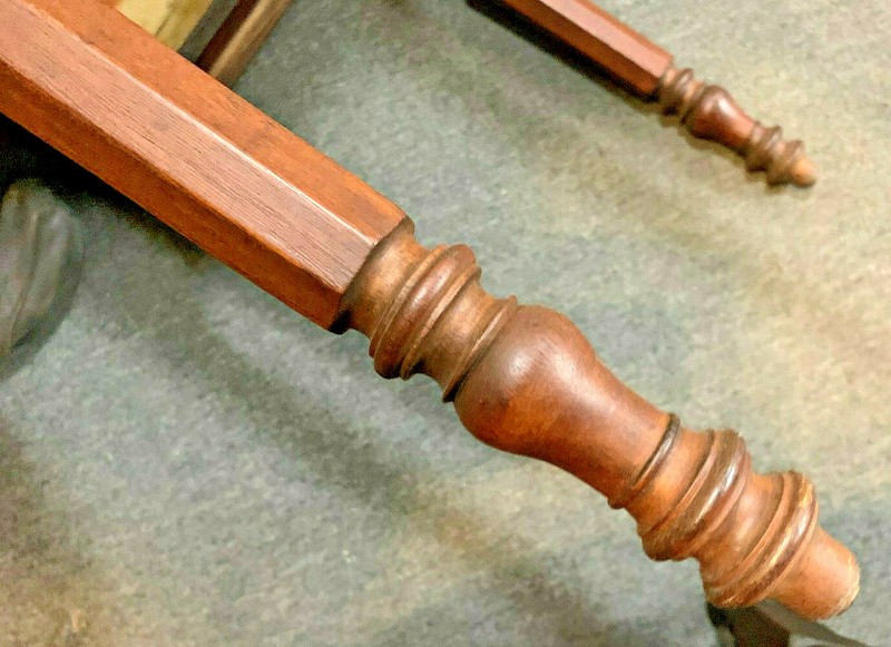 Early Nineteenth Century English Sewing/Work Table - Drop Leaf Top/Storage Bin gallery