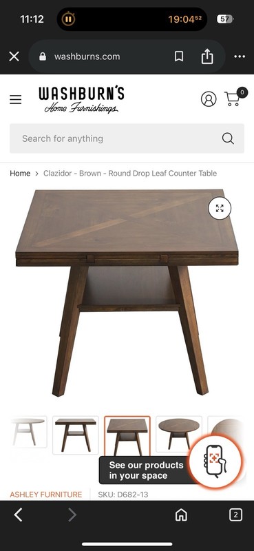 Drop Leaf Table (Barstool Height) gallery