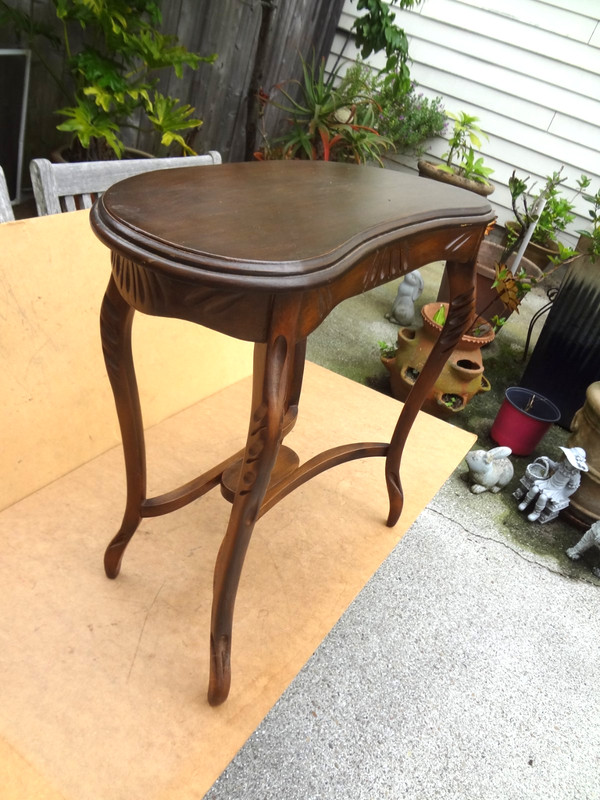 Antique Side Table Mahogany Table gallery