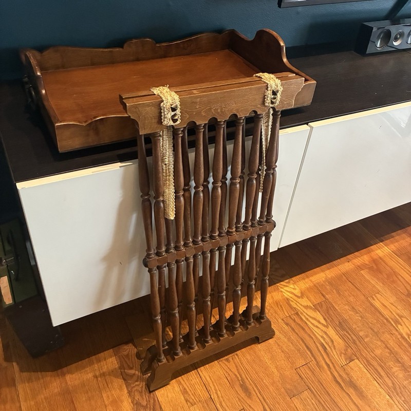 Vtg. Folding Campaign Tray Table gallery