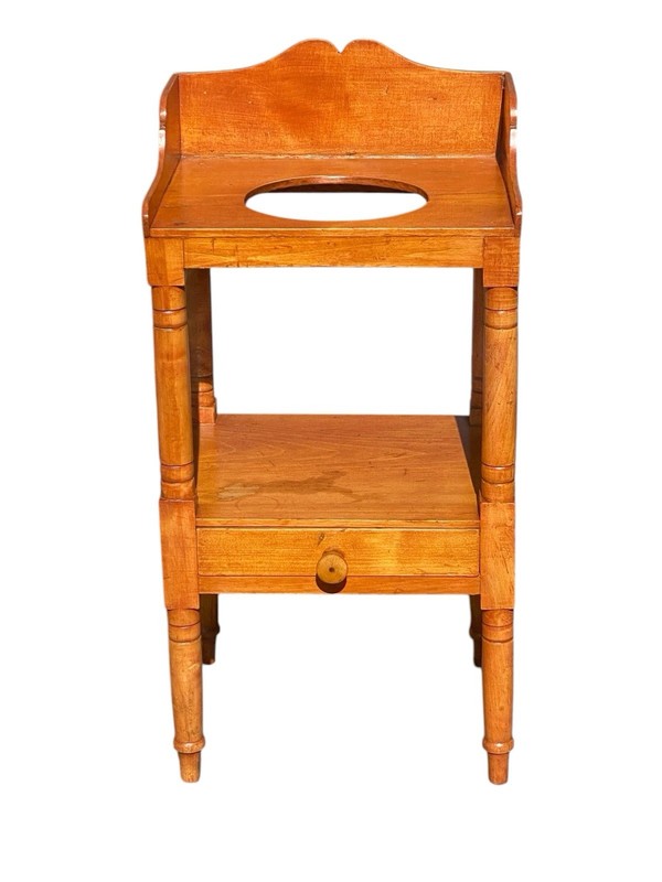 Antique New England Maple & Pine Wash Stand