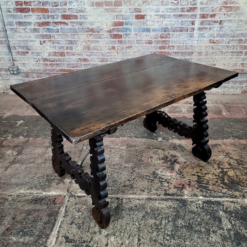 19th century Spanish Colonial Dining Table gallery