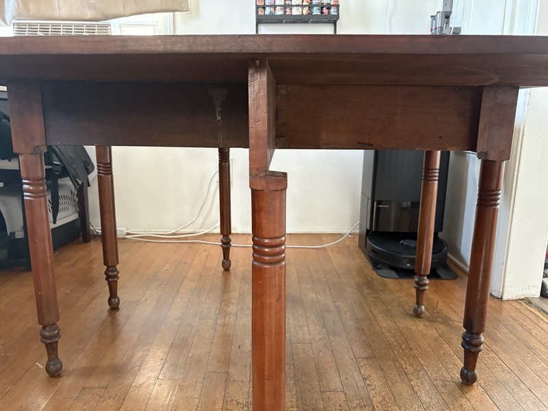 Antique Drop Leaf Dining Table gallery
