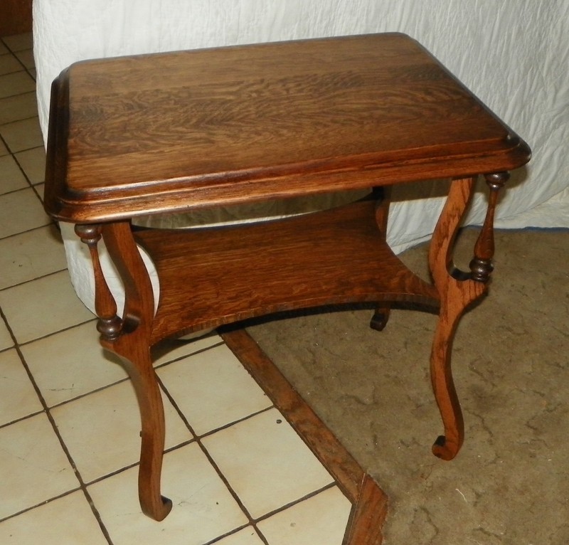Quartersawn Oak Center Table / Parlor Table (PRT40)
