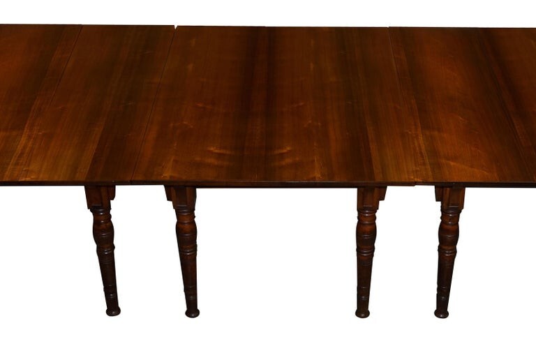 Rare Gillows Lancaster 1789-1795 George III American Walnut Dining Table gallery