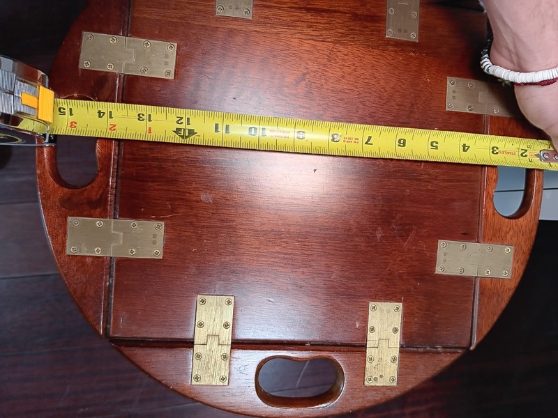 Vintage Bombay Company Butler Tray Table with Bombay Plant Stand gallery