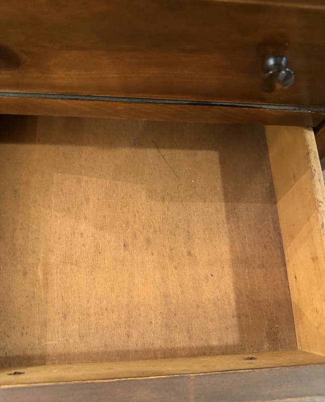 Gorgeous Vintage Martha Washington Mahogany Wood Sewing Cabinet Table gallery