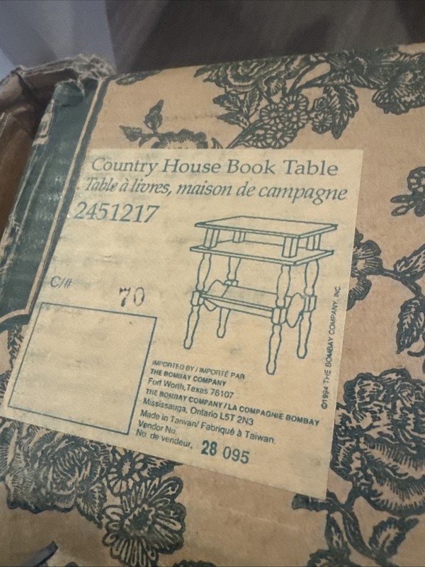 New Vintage Bombay La Compagnie country house table 2451217
