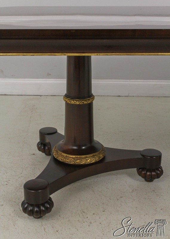 L58218EC: JOHN WIDDICOMB Neoclassical Mahogany Dining Room Table gallery