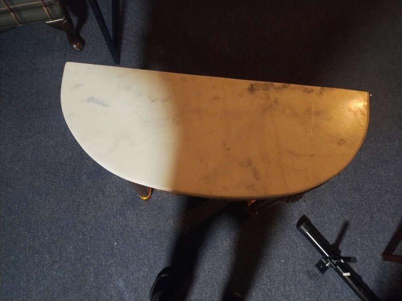 marble top table Antique 👀 gallery