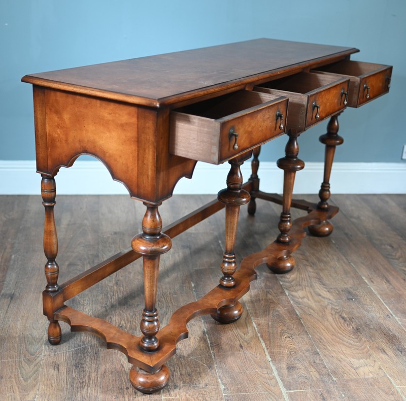 Jacobean Revival Dresser Walnut Server Tables Farmhouse gallery