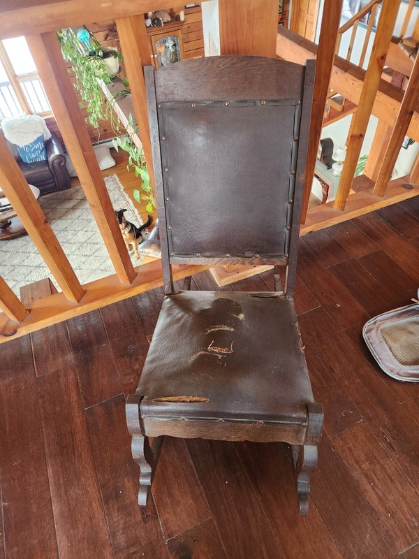 Mission Parlor Set Early 1900's Quarter-Sawn Oak gallery