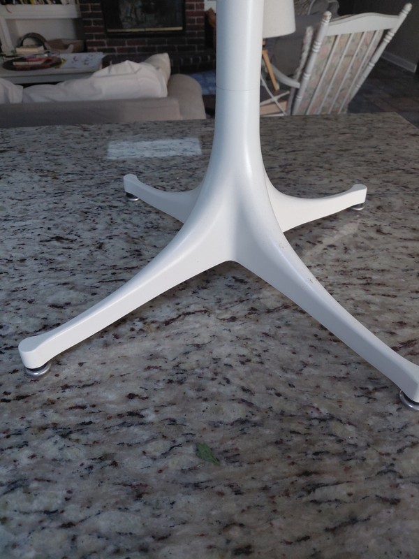 George Nelson for Herman, Miller pedestal table. gallery