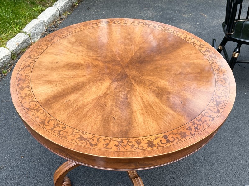Early 20th Century Schmieg & Kotzian Center Hall Accent Table gallery