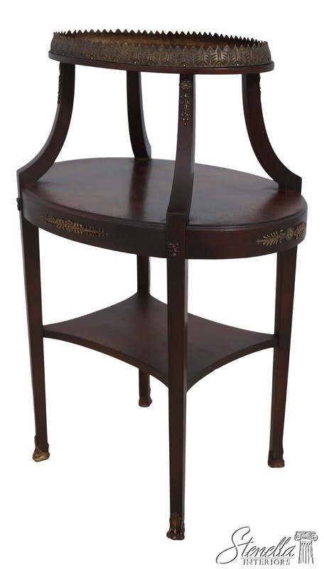 65083EC: French Louis XV Style 2 Tier Occasional Table