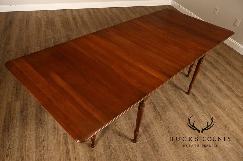 Pennsylvania House Cherry Drop Leaf Dining Table With Leaves gallery