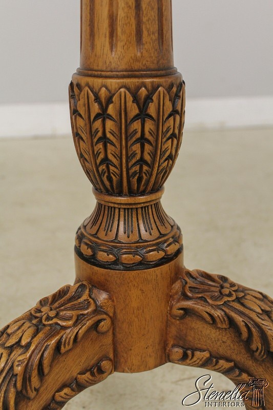 L56664EC: JOHN WIDDICOMB Georgian Mahogany Pie Crust Lamp Table gallery