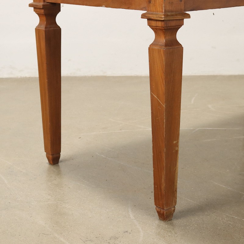 Antique Directoire Table Walnut France XVIII Century gallery