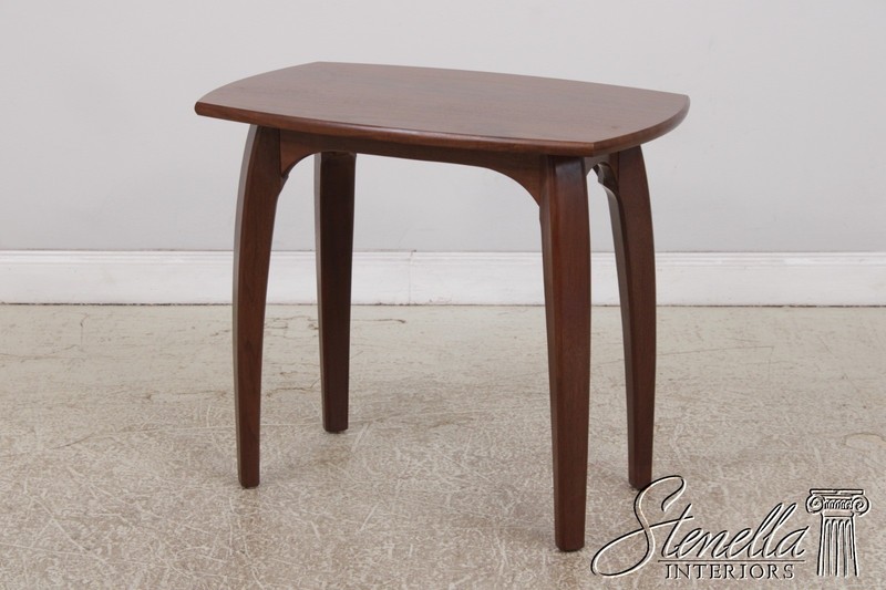 73402: Mid Century Design Modern Walnut Console Table gallery