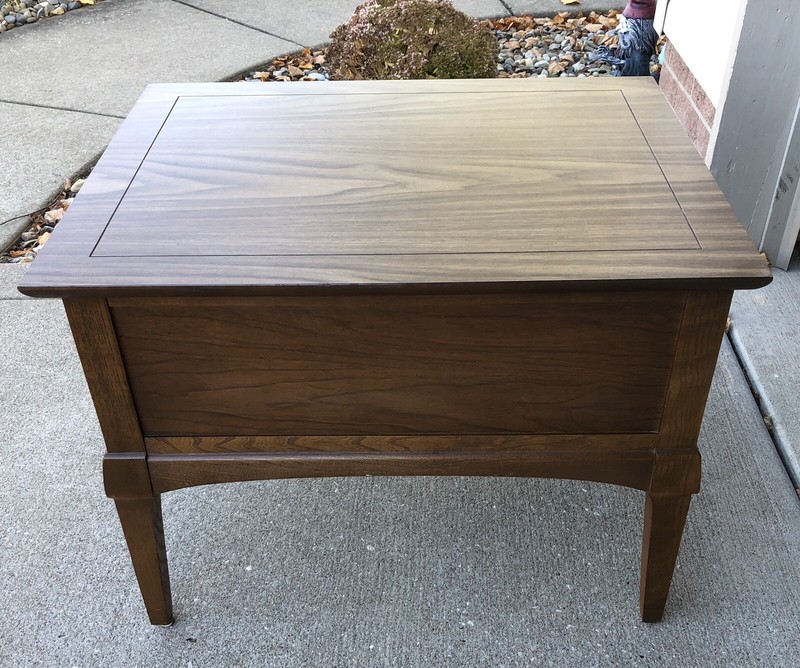 Vintage Mid Century Hammary End Table Genuine Dove Tailed gallery
